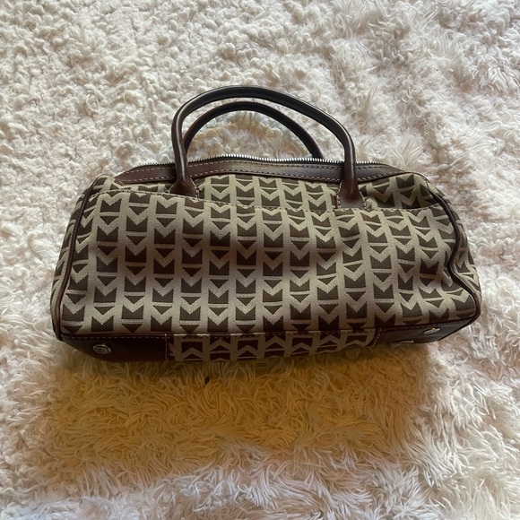 Michael Kors Logo Fabric & Leather Handbag - Picture 8 of 8
